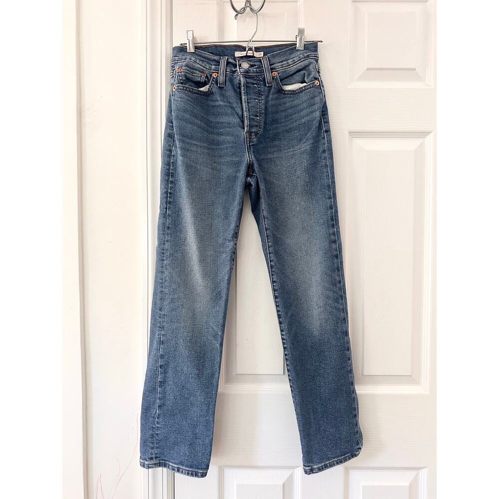 Levi's Wedgie Straight High Rise Denim Jeans Waist 26